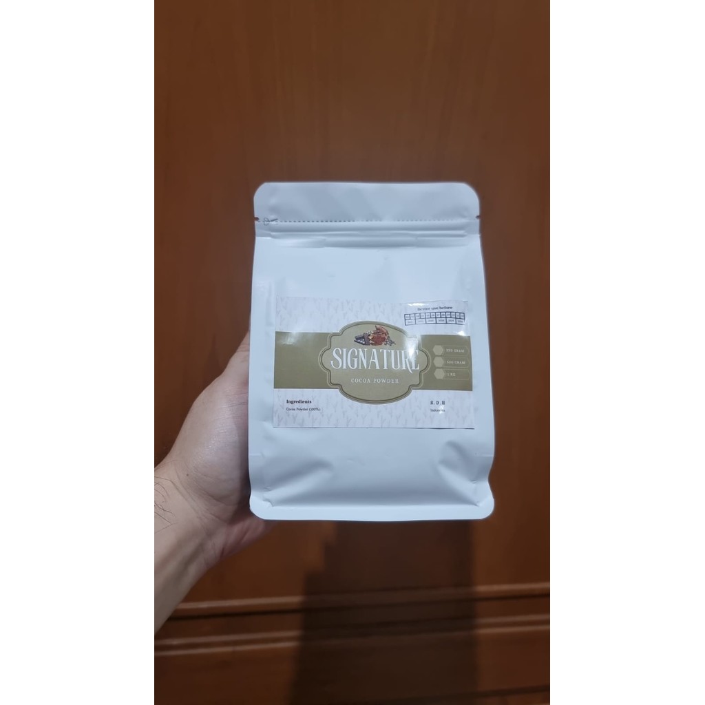 

Coklat Cokelat Bubuk Signature Dark Cocoa Powder Low Fat 250Gram