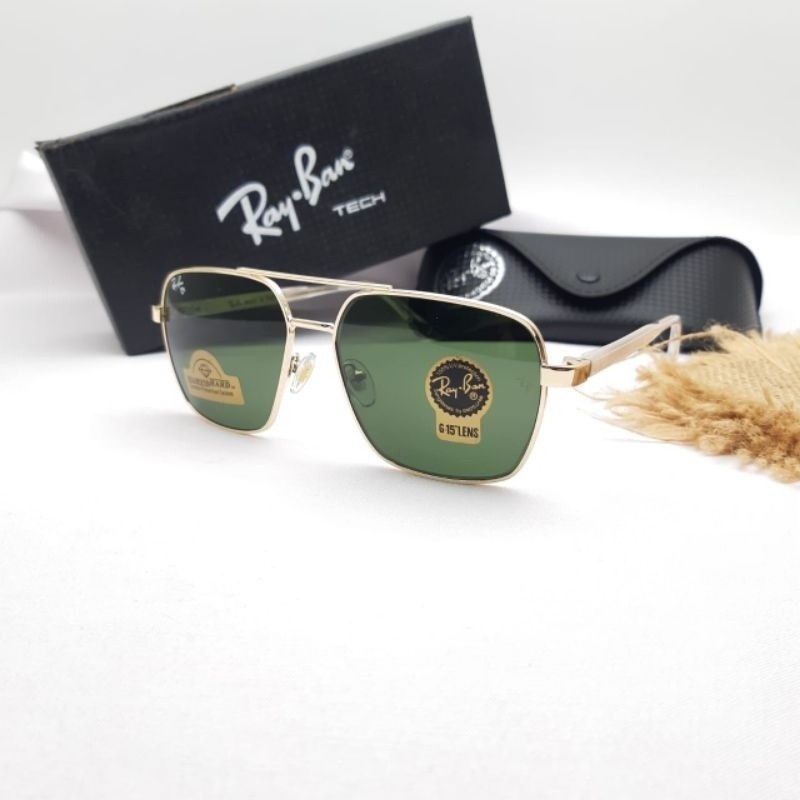 NEW RAY BAN 5668 KACAMATA FASHION ORIGINAL PRIA WANITA ELEGAN LENSA KACA ASLI FRAME TITANIUM METAL P