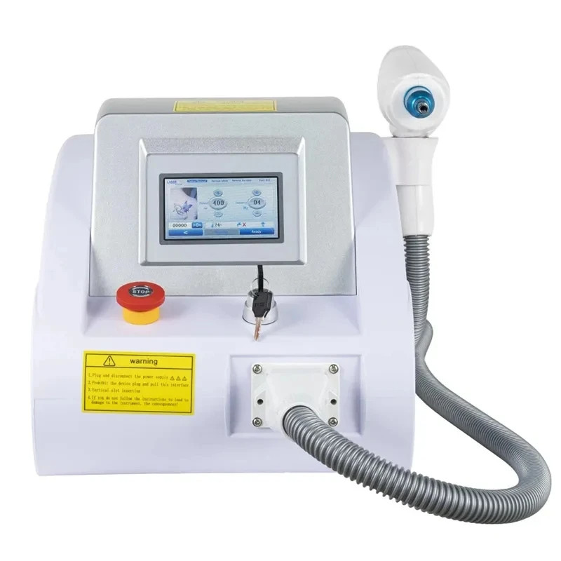 Hot Sale Q Switched Nd Yag  1064 532nm Tattoo Removal Machine for Peeling Carbon and Pigmentation Pr