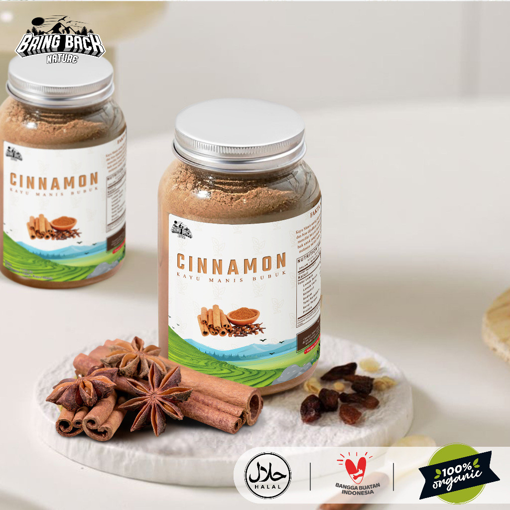 

KAYU MANIS BUBUK 160gr PREMIUM ASLI DAN MURNI / CINNAMON POWDER ORIGINAL 100% TANPA CAMPURAN HERBAL IMUN TUBUH DAN SENSITIVAS INSULIN / REMPAH SERBUK KAYU MANIS BUMBU
