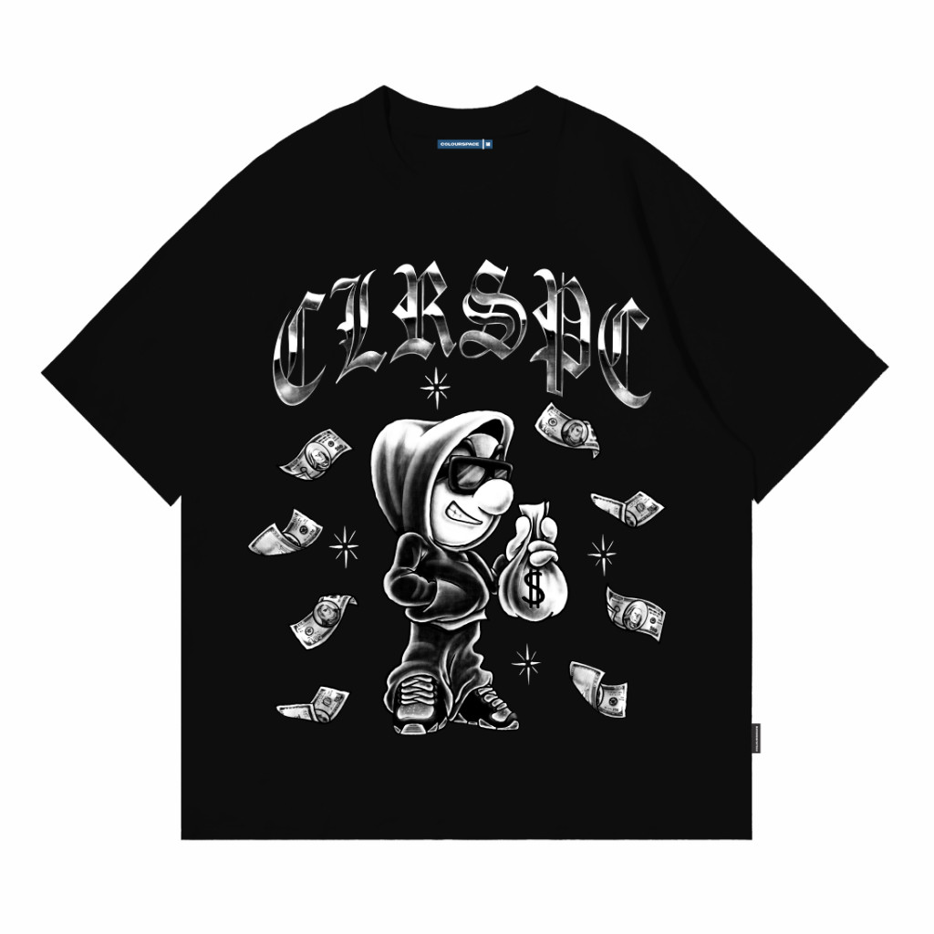 Colourspace Kaos Oversize Moneygenk Black
