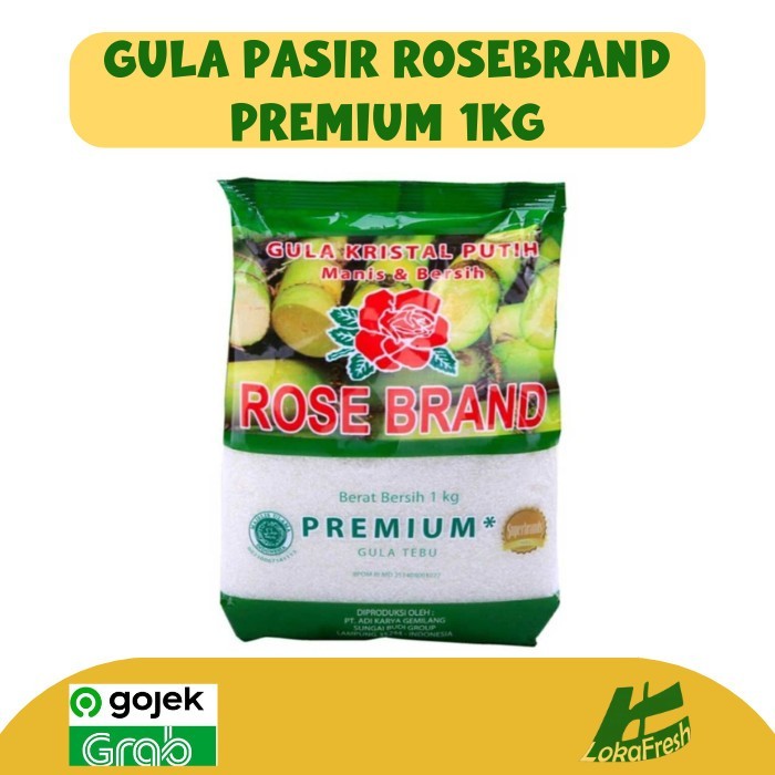 

Gula Pasir Rosebrand Premium 1kg