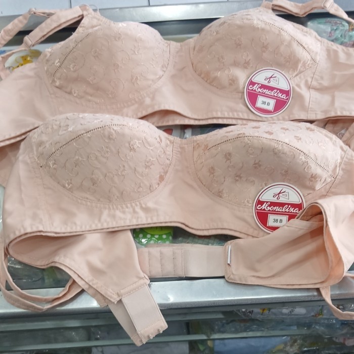 Bh Bra Monalisa Katun Asli Bh Bra Monaliza Katun Ukuran 32 - 40 Cup A - B - 32A