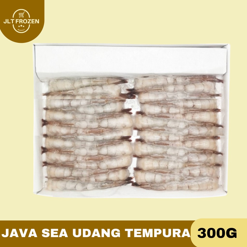 

Java Sea Udang Tempura Frozen / Udang Vaname / Frozen / Beku / PTO V 40/50 / 300g