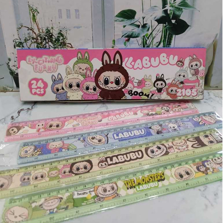 

penggaris 30cm SANRIO/garisan 30cm/ruler 30cm FANCY/mistar 30cm LABUBU 30cm