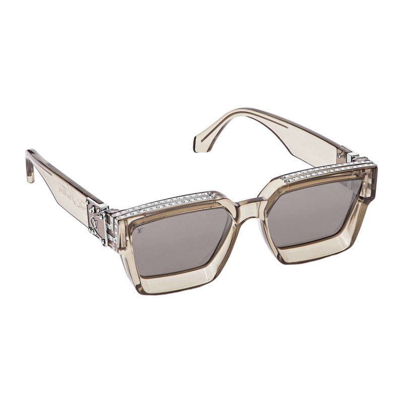 LV/Louis Vuitton Men's Glasses 1.1 MILLIONAIRES Acetate Fiber Frame Sunglasses Z1971E