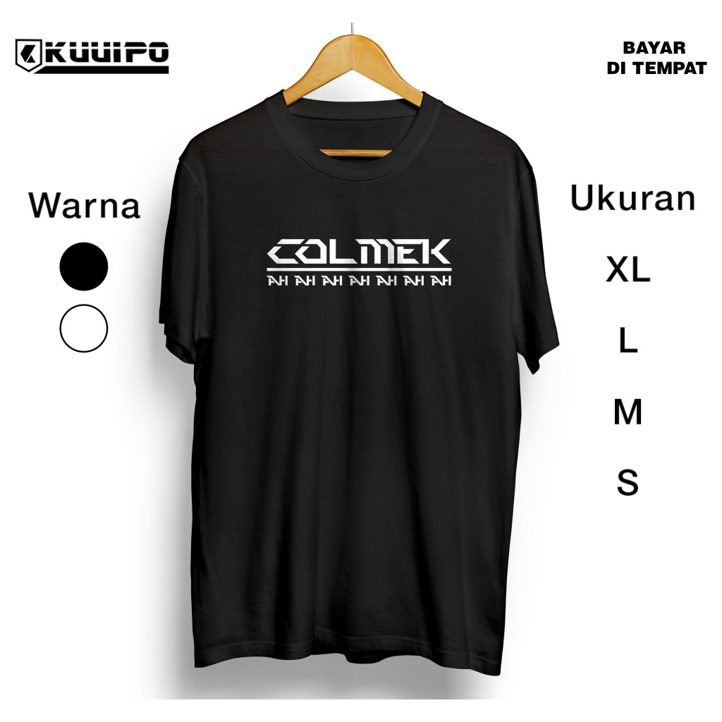 T-Shirt baju kaos skena cowok COLMEK Tees Unisex Unisex Casual Stay Real