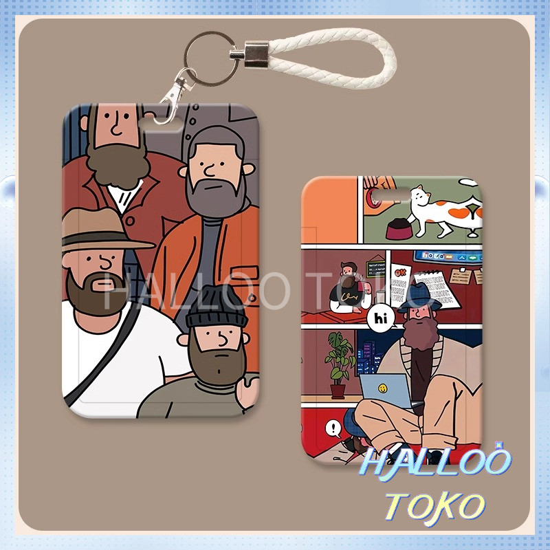 

【Diskon Lebaran】ID CARD HOLDER MOTIF KAWAII TEMPAT KARTU PHOTOCARD PHOTO CARD Pelindung + Tali,Orang-orang Yang Terlibat Dalam Seni