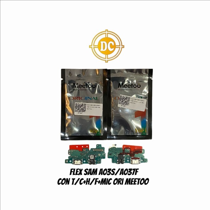 FLEXIBLE SAMSUNG A03S/A037 CON TC CAS CHARGER+MIC ORI IC MEETOO