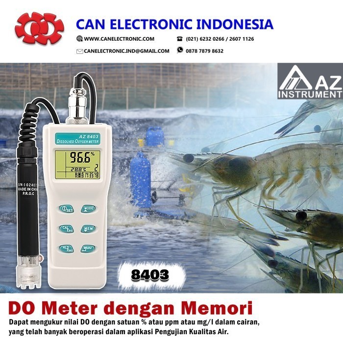 DO Meter / Oxygen Meter AZ Instrument 8403