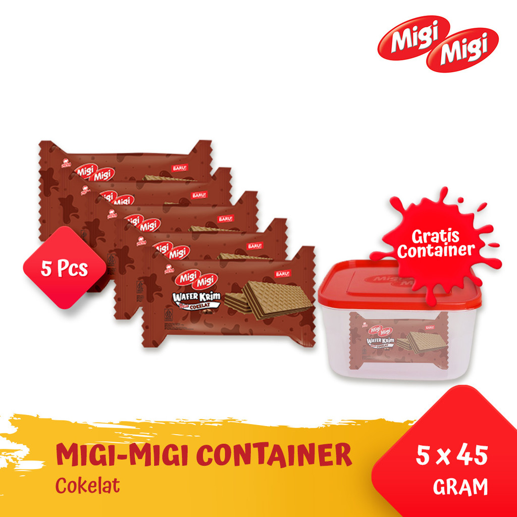 

MIGI MIGI CONTAINER - COKELAT [5 PCS]