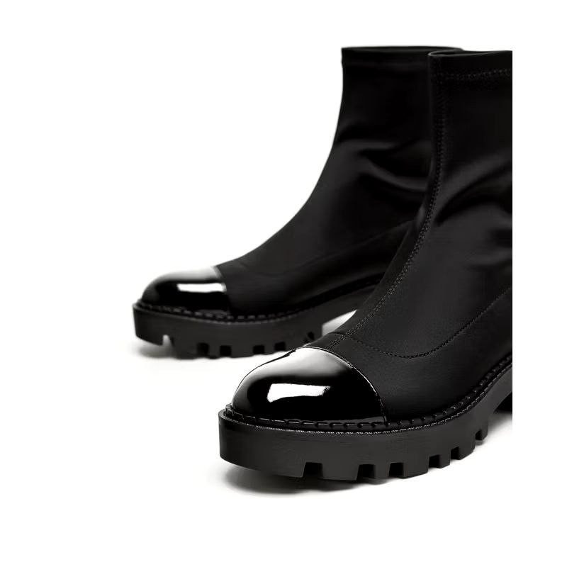 Sepatu Ankle Boots Zara Wanita 1858-1 - 3cm - Nikitaforshoes