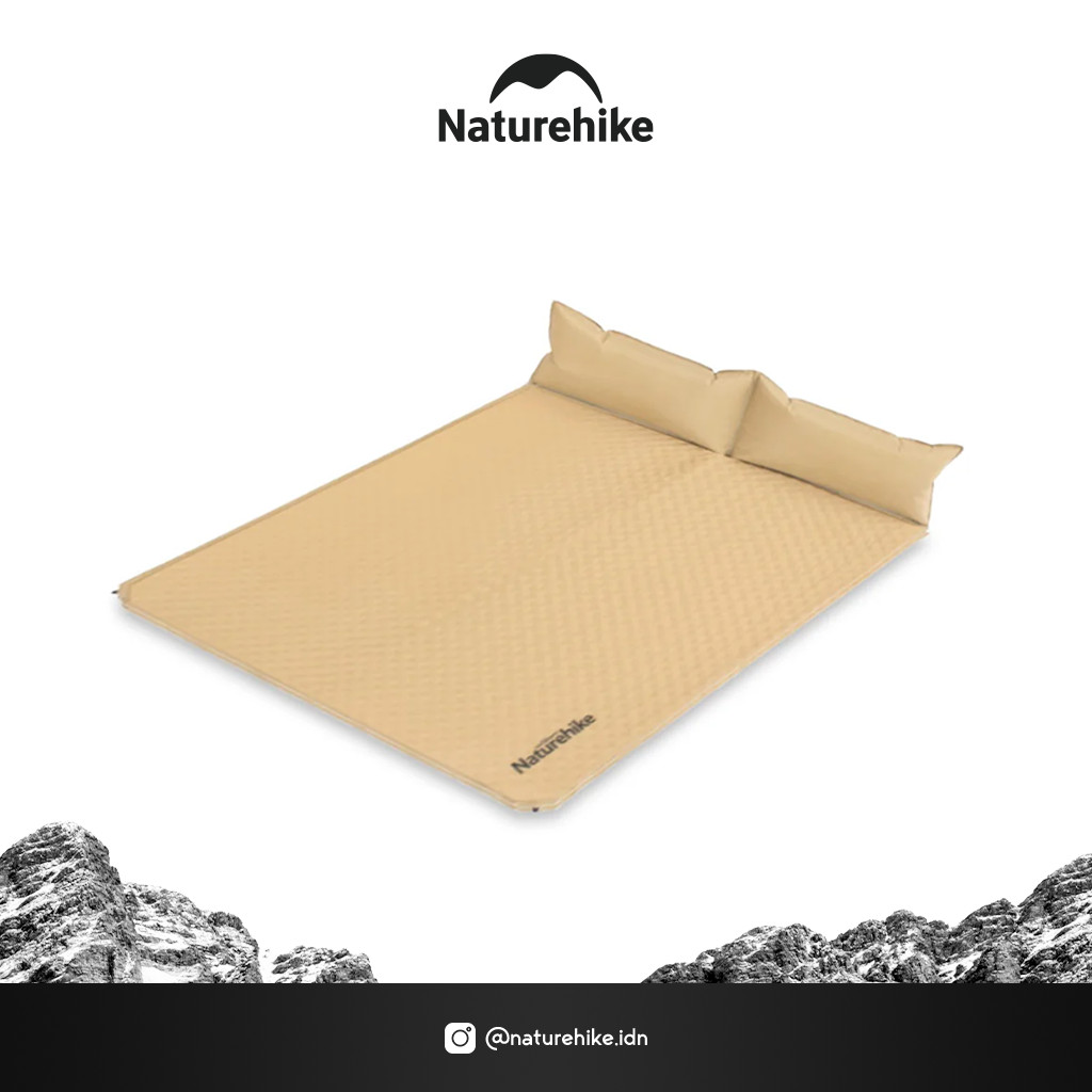 Naturehike NH18Q010-D Matras Double Inflatable dengan Bantal