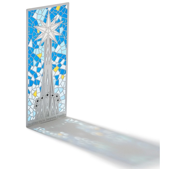 

Basilica de la Sagrada Familia Silver Bookmark Tower of the Virgin Mary Pembatas Buku Rohani Yesus Jesus Barcelona Spain Spanyol Merchandise Oleh Oleh Souvenir Cinderamata | SKU 3.015.0822