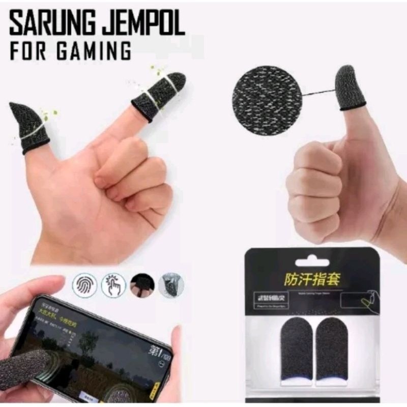 sarung jari jempol game gaming gamer anti keringat / Sarung tangan jempol for gaming / Sarung Jempol