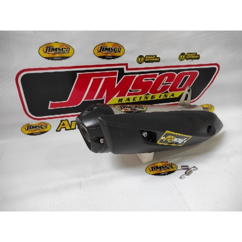 knalpot suara adem Knalpot Racing Rob1 ROBi 1 Slencer only inlet 50 mm