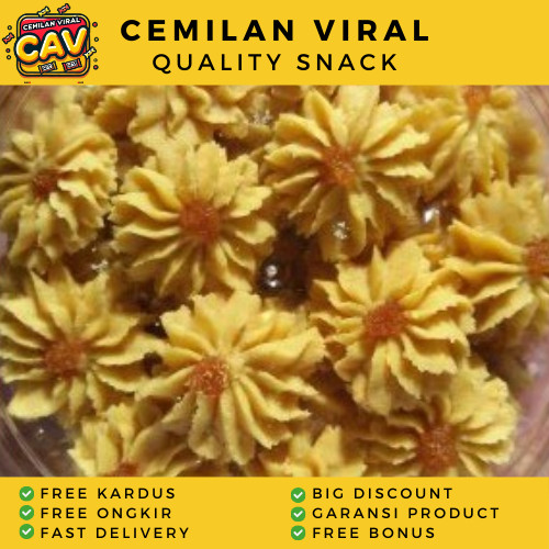 

CAV NASTAR MAWAR 100g Kue Lebaran Kue Kering Kue Semprit Nanas Kue Mawar Kue Cemilan Lebaran