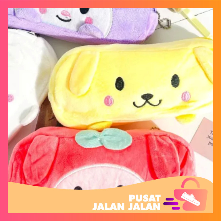 

PJJ - S6242 Tempat Pensil Plushy Karakter / Pouch Kosmetik Makeup / Kotak Pensil Bulu Halus Lucu / Pouch Fashion Aesthetic Style