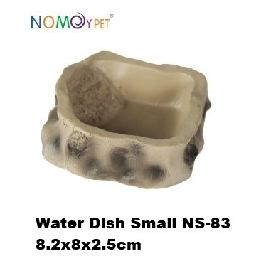Tempat Minum Kecil Tarantula Corn Snake Gecko BD NOMOY NS-83 - Coklat Muda