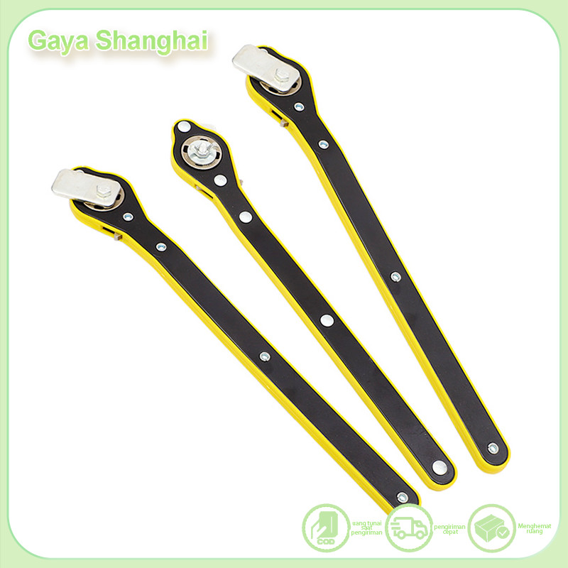 Dongkrak mobil dengan engkol tangan mobil hemat tenaga kerja yang dipasang di mobil listrik Qianjin 