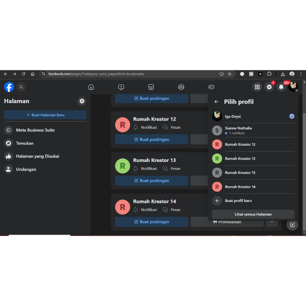 Akun Facebook Tua (Bisa bikin Banyak Halaman) Optimal Di 2025