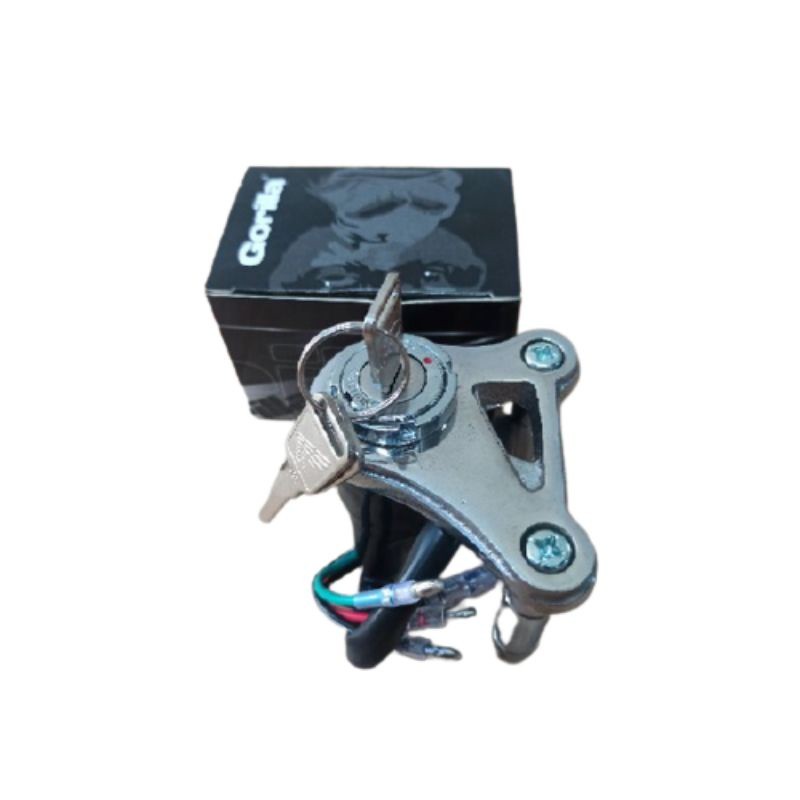 Kunci Kontak Cb GL CG c70 Tiger Ori Kabel 4 Impor Set Dudukan Cnc
