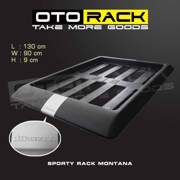 Sporty Roof Rack Premium Montana Series By OTORACK 2304