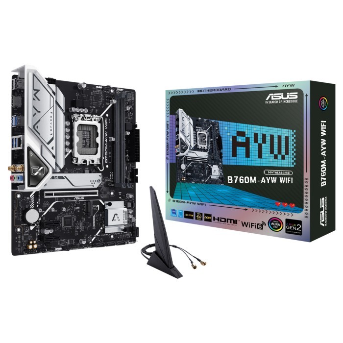 ASUS B760M-AYW WIFI (Intel LGA 1700, B760, DDR5)
