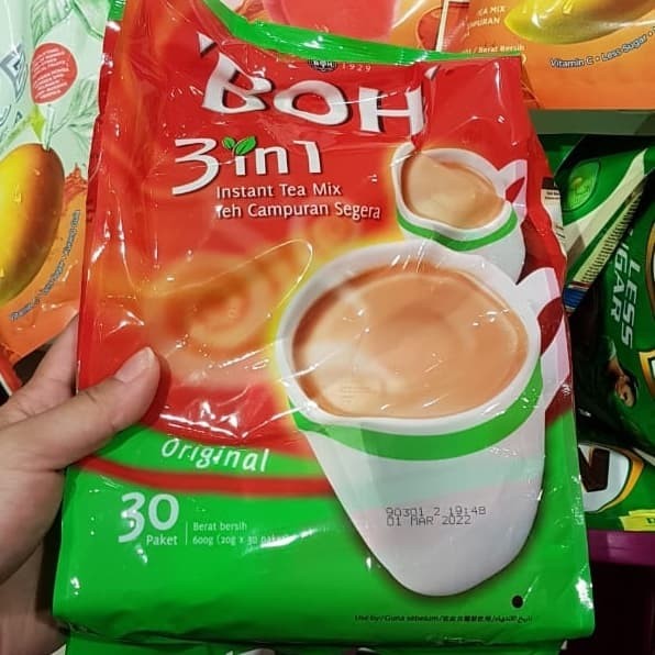 boh teh tarik Original Malaysia 30 sachet