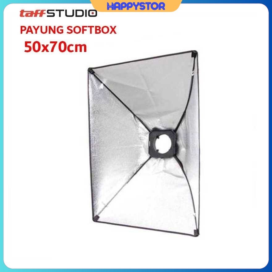 Payung Softbox Reflektor 50x70cm Flash Mount - CY50