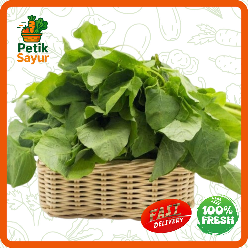 

Bayam Hijau Konvensional 250 gram PetikSayur