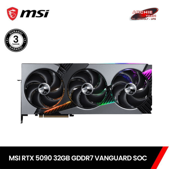 VGA MSI RTX5090 32GB GDDR7 VANGUARD SOC