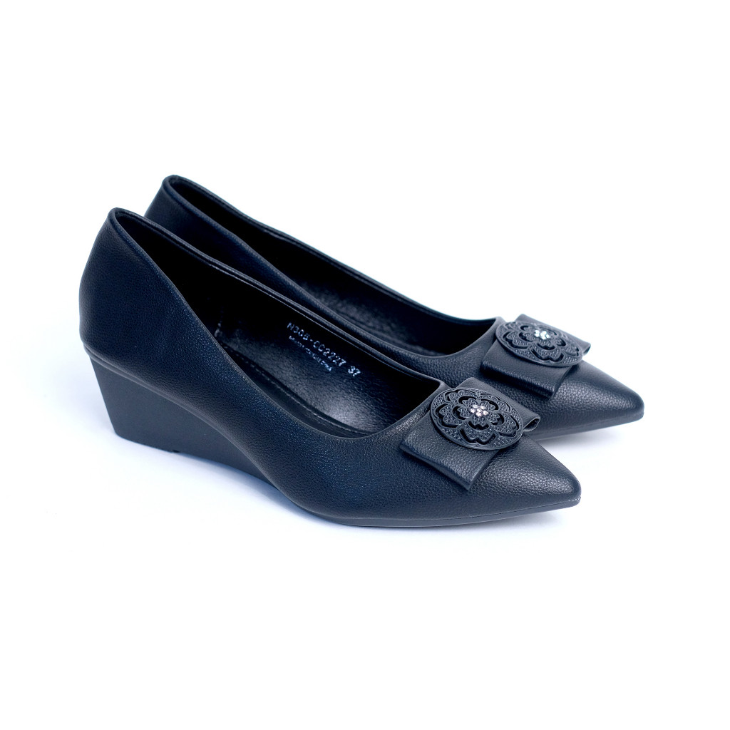 INSIDE Mercy Wedges 5CM Sepatu Wedges Wanita Sepatu Wanita Kerja Sepatu Formal