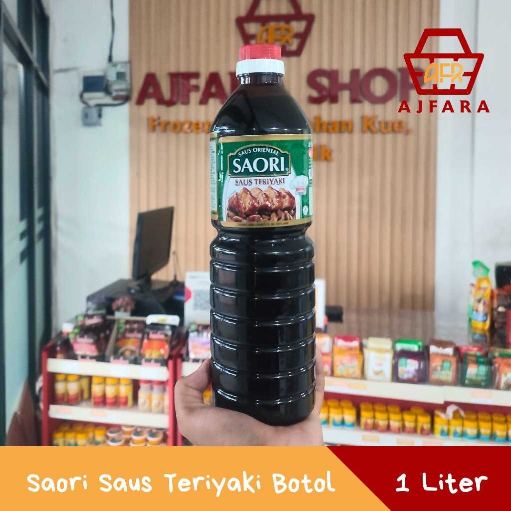 

Saori Saus Teriyaki Botol 1 Liter/Saori Saus Tiram Botol 1 Liter