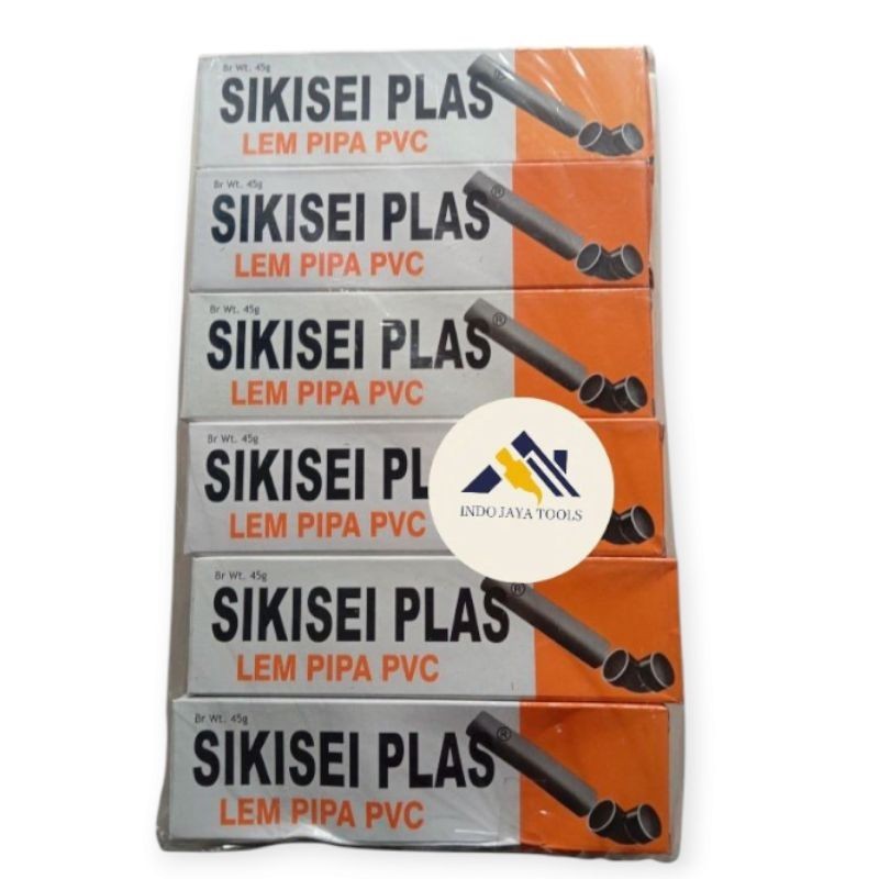 Sikisei Plas Lem Pipa PVC /Lem pipa termurah