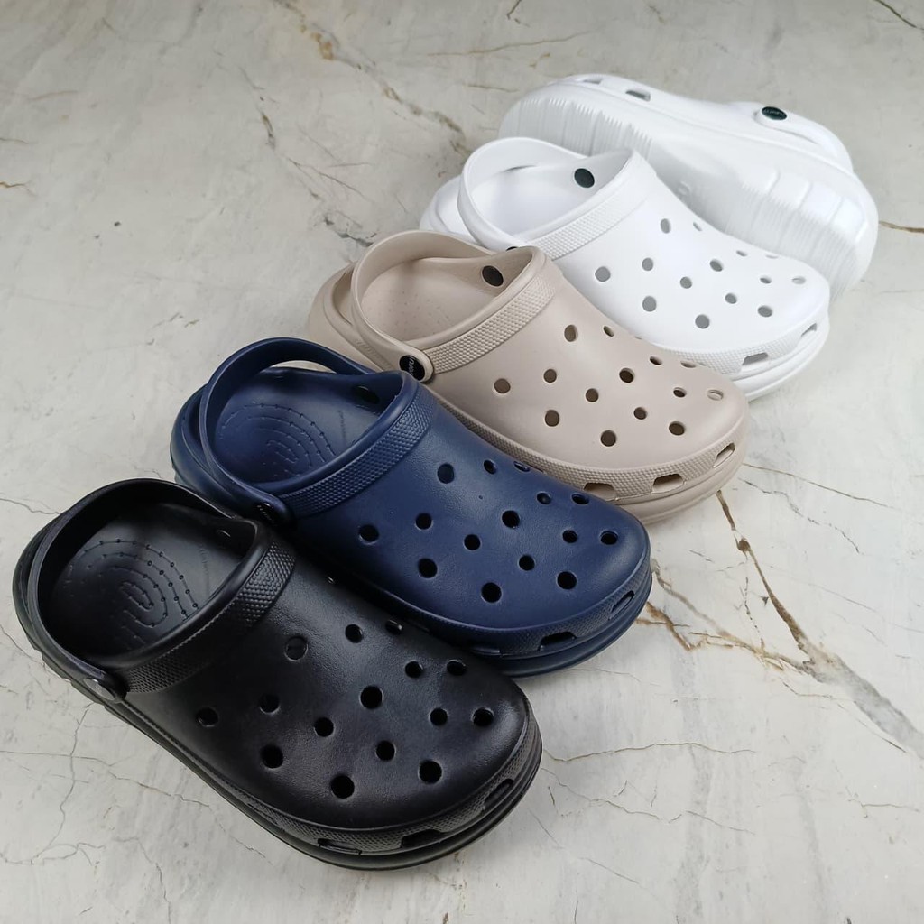 JASHOP LUOFU Sandal Sepatu Heels Bakpau Baim Wanita E7216-E01PLS