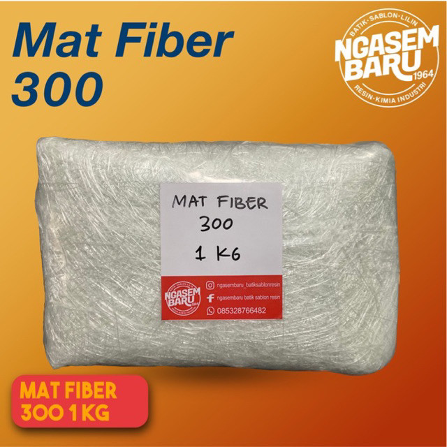 Mat Fiber Glass 300 Kiloan-Serat Fiber Aquaproof-Fiber mat kain mat-Fiber Glass mat