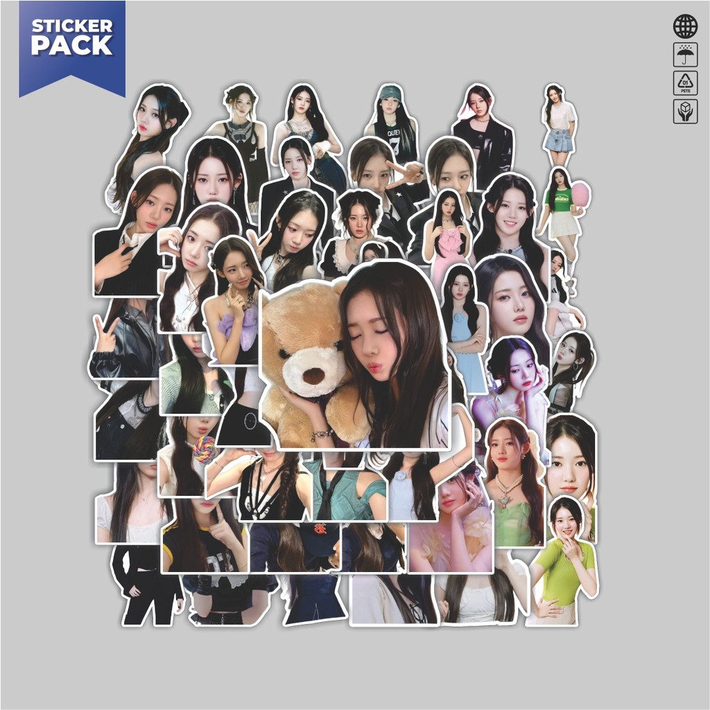 

[100PCS]Stiker Pack Stiker Baby Monster Baemon Rora Aesthetic Vinyl Anti Air Dekorasi Sticker Laptop Buku Journal Koper Helm Casing HP Gitar Helm Skateboard