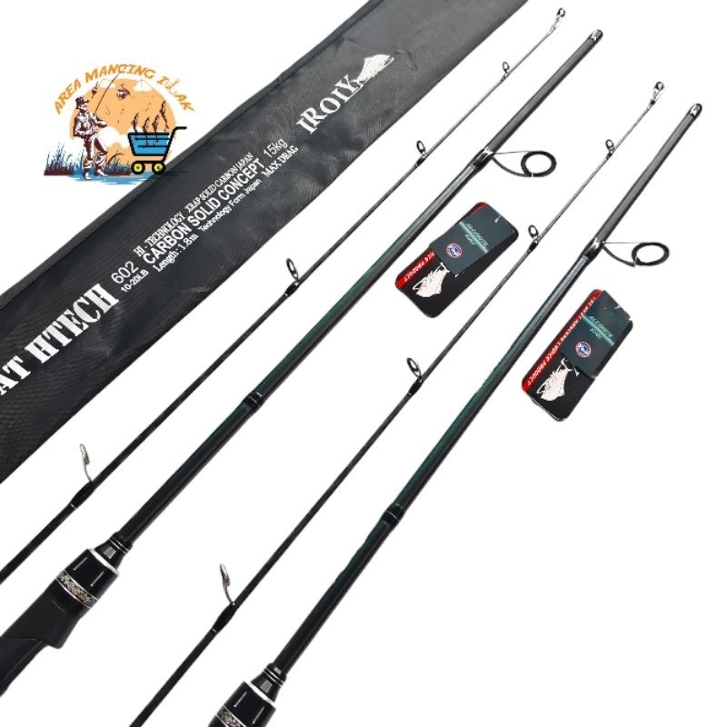 JAMIN MURAH Joran IROLY LESATH HITECH Galatama 180cm Fuji - Solid Carbon(BISA LANGSUNG ORDER)