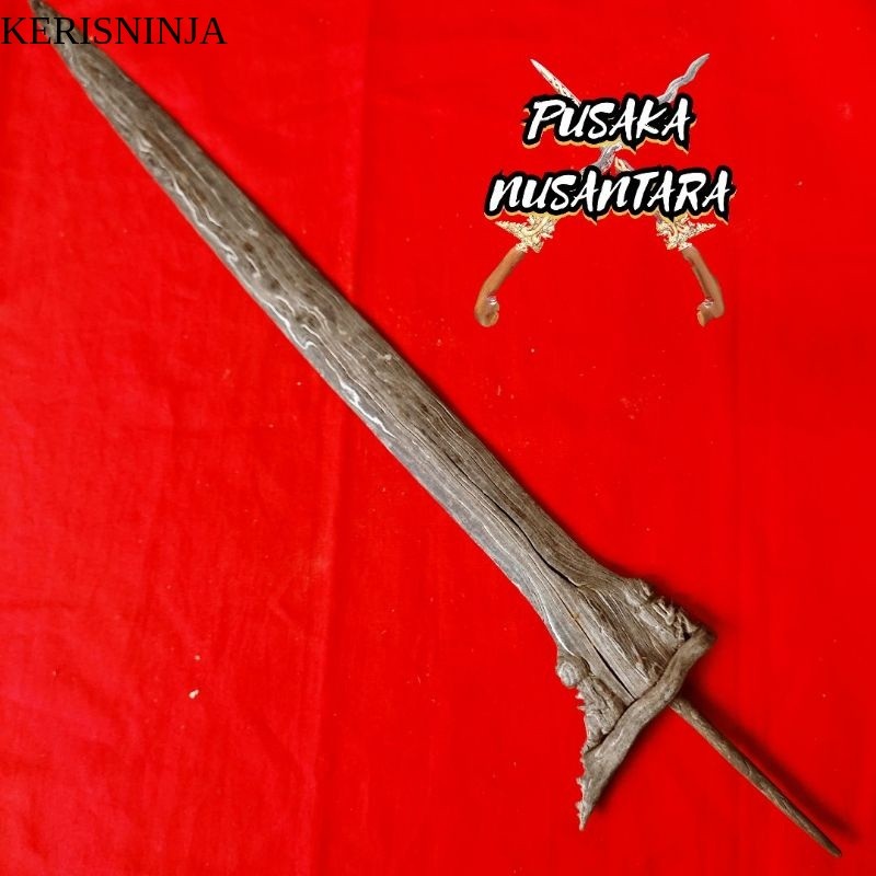 Keris Omyang Jimbe Putut Kembar Pamengkang Jagad Pamor Banyu Mili Garap Alusan NJ13