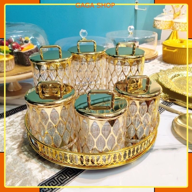 Toples kue kering/ Arabian Jar Toples/pcs toples akrilik Kedap Udara/ toples Arab Ala Turki / toples