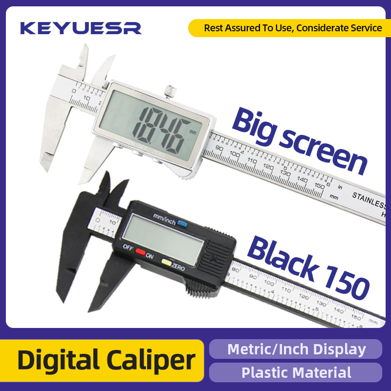 

Plastic Caliper Pachometer Digital Caliper Electronic Ruler Vernier Digital Caliber Measuring Tool Digital Calibrator Micrometer