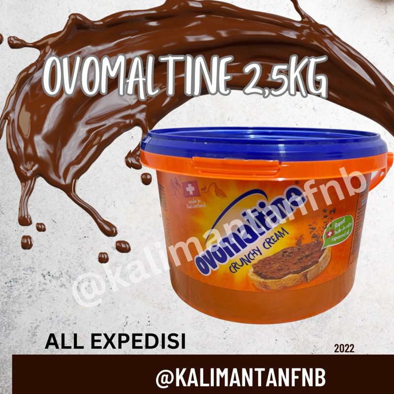 

SALE Ovomaltine Crunchy Spread 2,5Kg (EXP 09 2025)