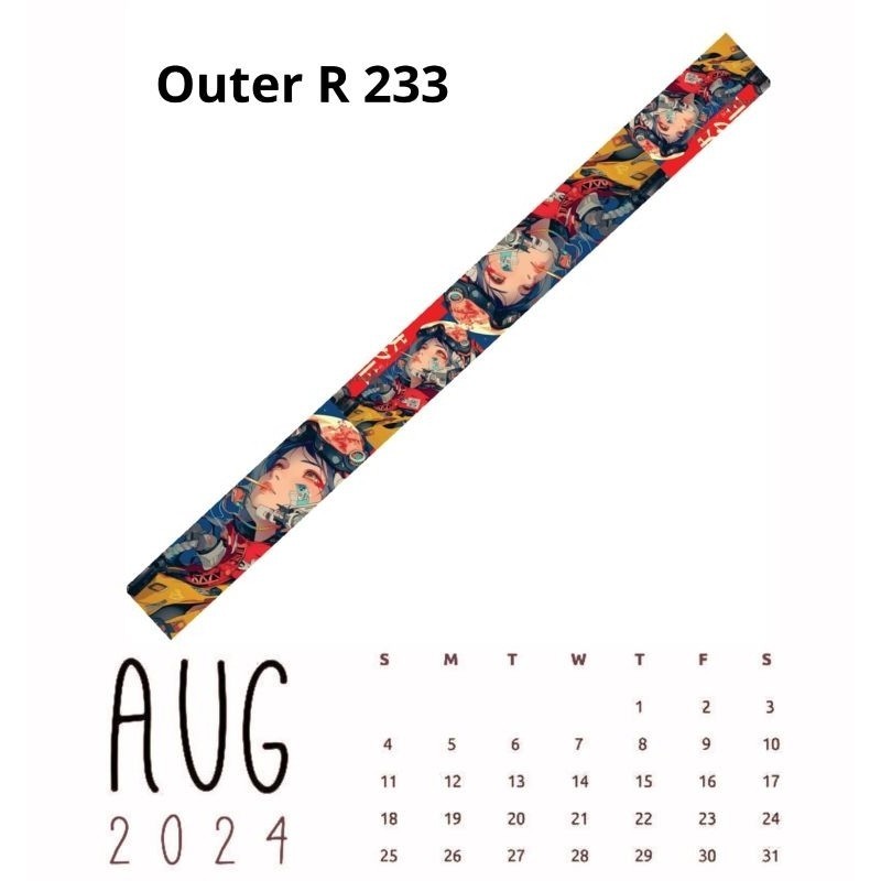 

Garskin body outer kalendeR233