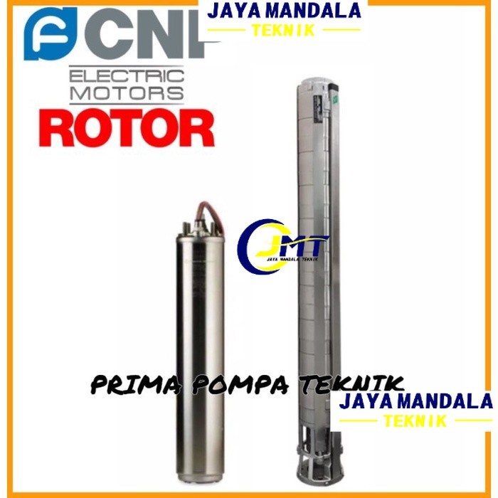 Pompa Air Satelit Submersible CNP SJ 12-21 Motor Rotor 7,5 KW 10 HP