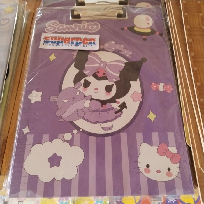 

Clip Board f4 Sanrio Kuromi
