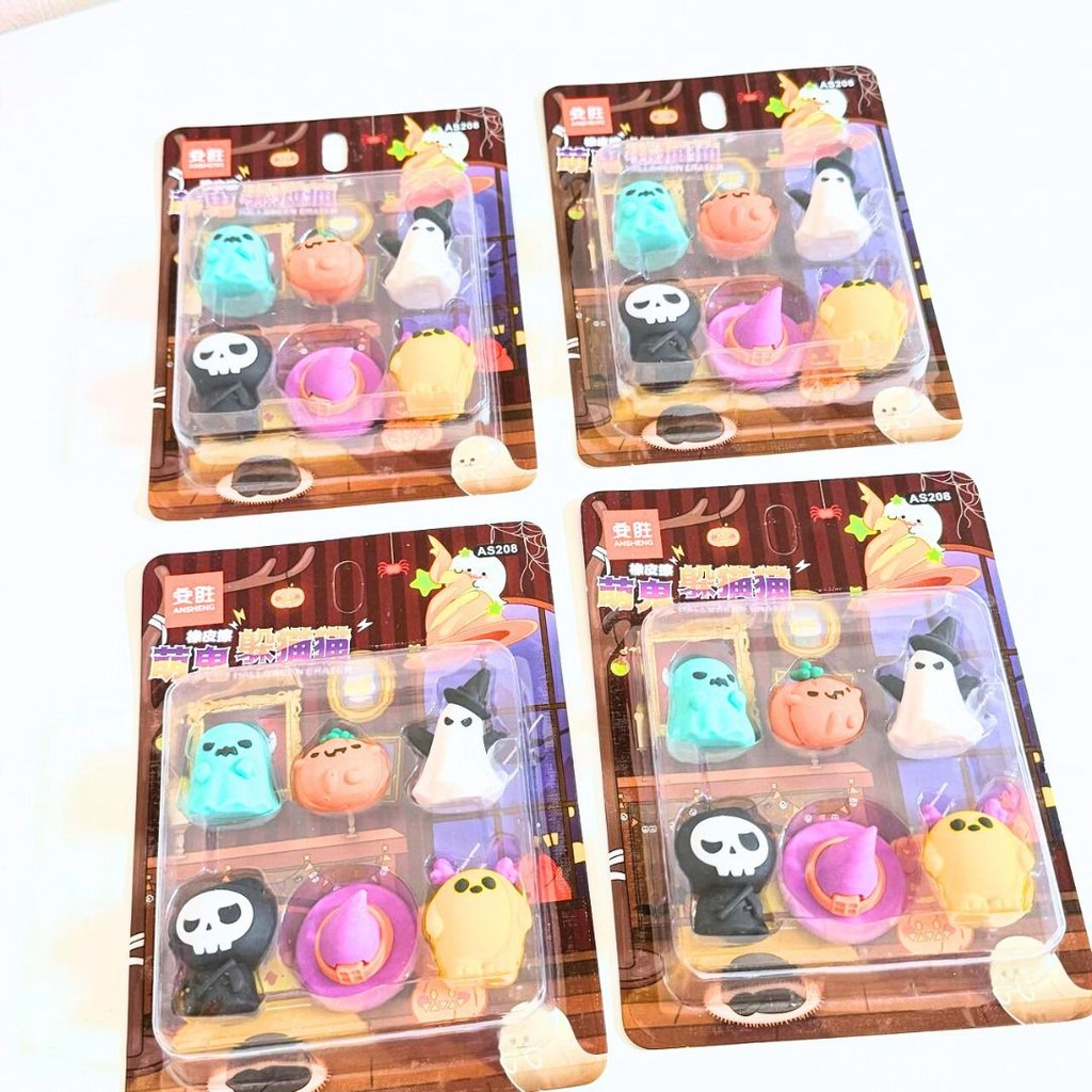 

ERASER HALLOWEEN SERIES penghapus tulisan stationery lucu cfc