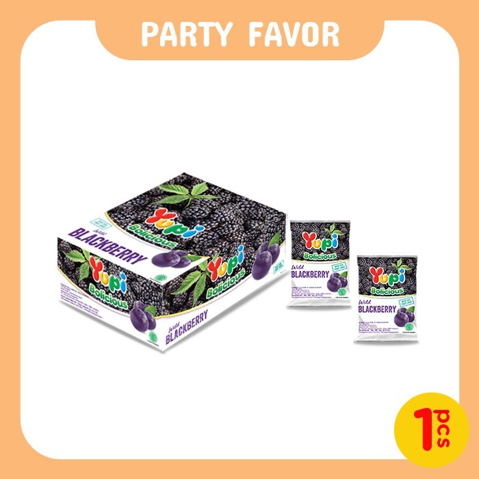 

Yupi Bolicious Blackberry Box - Party Favor