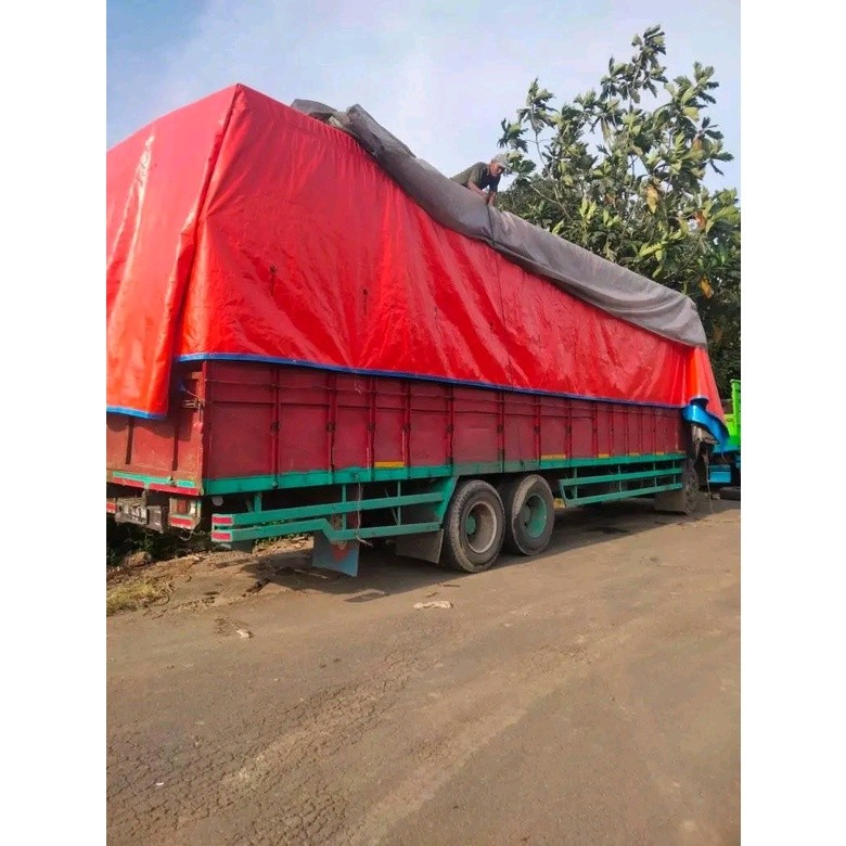 SURGA TANI terpal A12 DAN A8 korea ukuran 6X8 5X6 5X7 5X8 untuk truck tenda serbaguna kuat dan tahan