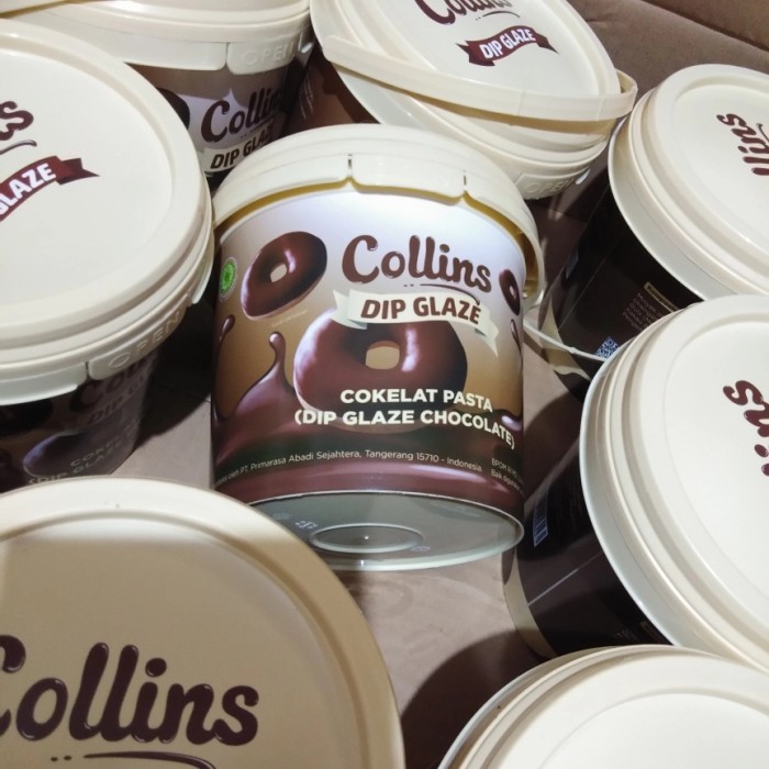 

✨TERLARIS -COLLINS DIP GLAZE 1KG - COKLATT